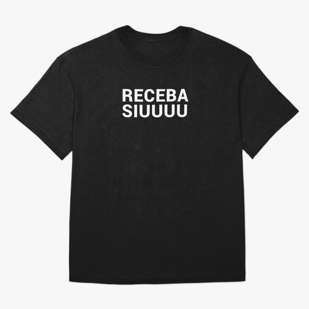 Receba siuuu Oversized T-Shirt Cheer through Every Moment of the FIFA World Cup 2026 Journey through Cristiano Ronaldo Highlights, England, France and Netherlands Pride, Worldwide Fan Energy, Dramatic Goals, Stadium Lights and Championship