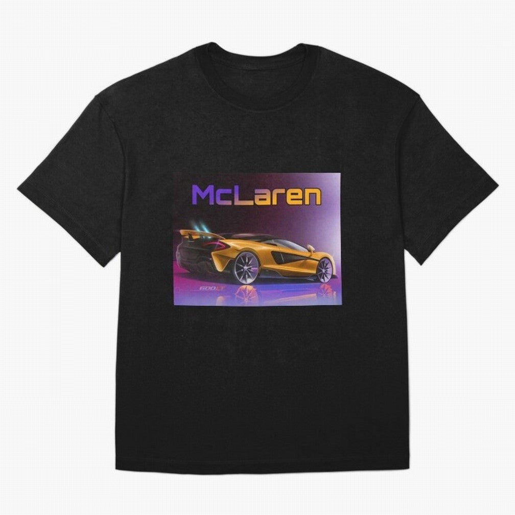 Mclaren in Gradient Metallic Color Oversized T-Shirt Carry the Dream of FIFA World Cup 2026 Spirit, Built around England, Haaland, Tournament Hype, Historic Matchups, Family Viewing Parties and Global Sports Pride; Created for Match Day Parties,