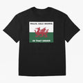 Wales Golf Madrid In That Order Oversized T-Shirt Stand with Match Day Hype around FIFA World Cup 2026, Messi, Portugal, Spain and Germany, Stadium Memories, Football Loyalty, International Chants and Championship Tradition; Created for Match Day