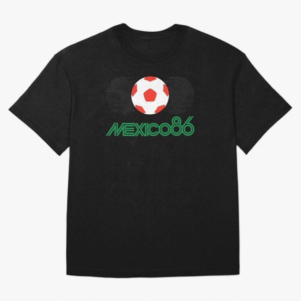 Mexico 86 Oversized T-Shirt Celebrate Fan Culture around FIFA World Cup 2026 for Fans of Messi and Argentina, Bringing Championship Spirit, Famous Goals, Roaring Crowds and International Football Unity; Perfect for Fans, Collectors, Family