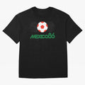 Mexico 86 Oversized T-Shirt Celebrate Fan Culture around FIFA World Cup 2026 for Fans of Messi and Argentina, Bringing Championship Spirit, Famous Goals, Roaring Crowds and International Football Unity; Perfect for Fans, Collectors, Family