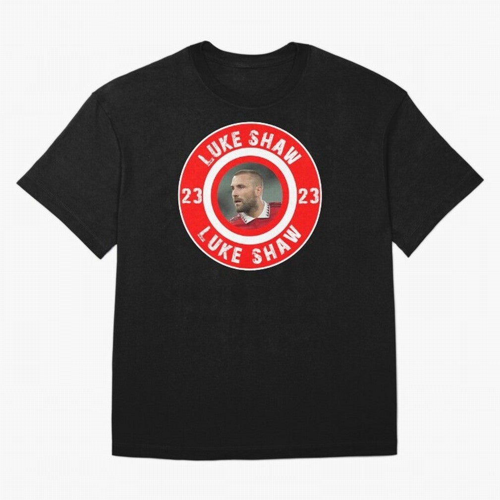 Luke Shaw Oversized T-Shirt Celebrate Classic Football Spirit in FIFA World Cup 2026 Group Stage for Fans of Haaland and Mbappe and Argentina, Bringing Football History, Final Match Energy, Crowd Noise and Once in a Lifetime Moments; Ideal for
