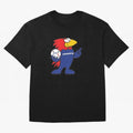 Footix - World Cup 98' Mascote Logo Oversized T-Shirt Bring Stadium Energy to Match Day Hype around FIFA World Cup 2026 Group Stage, Messi, Neymar and Mbappe, Germany, Global Supporter Spirit, Legendary Goals, National Colors and Tournament