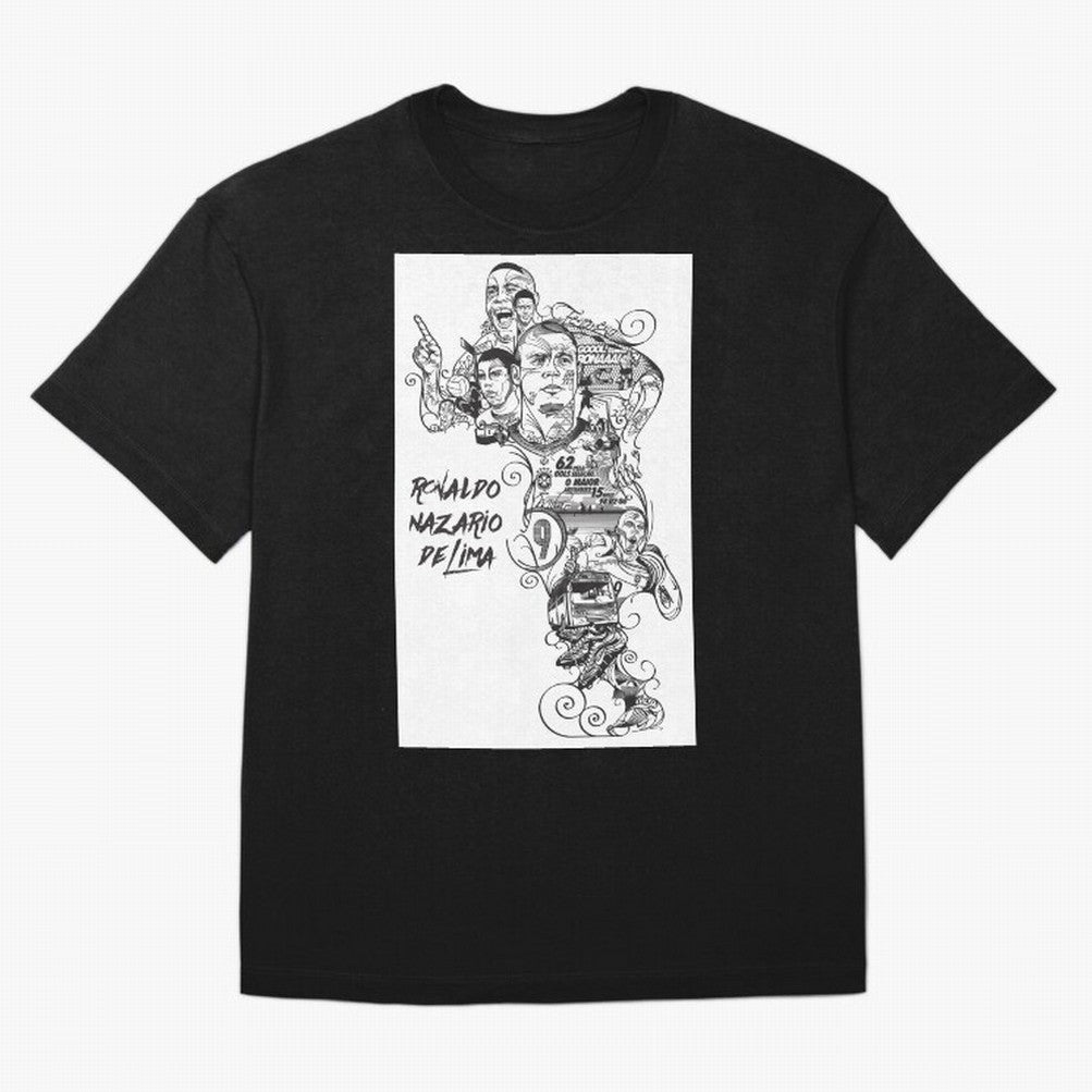 The R9 Era Oversized T-Shirt Stand Proud for FIFA World Cup 2026 for Fans of CR7 and Germany, Bringing Supporter Pride, Iconic Celebrations, Legendary Names and Global Match Day Energy; Made for Collectors Who Enjoy Iconic Players, Country Pride,