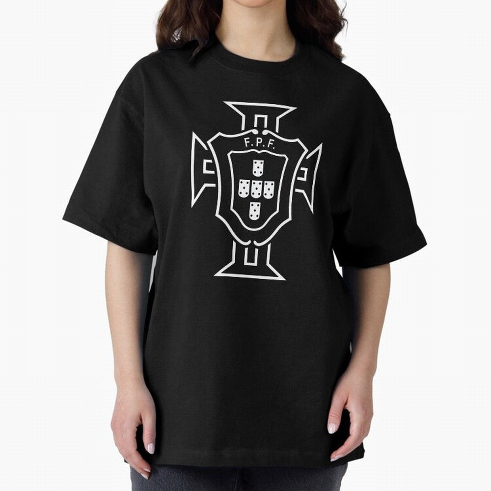 Portugal Oversized T-Shirt Capture Stadium Memories from Global Football Passion for FIFA World Cup 2026 Group Stage, Featuring Cristiano Ronaldo, Haaland and CR7, Brazil, Portugal and Argentina, Fan Favorite Moments, National Team Passion, Big