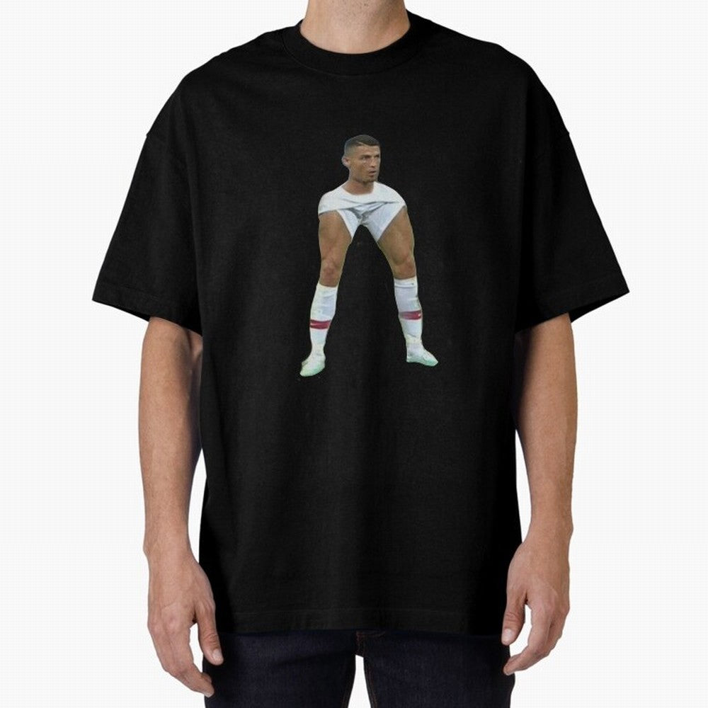 Ronaldo Oversized T-Shirt Enjoy the Biggest Football Party of FIFA World Cup 2026 Connected to Messi and Cristiano Ronaldo, Spain and Netherlands Energy, Champion Mindset, Group Stage Buzz, Knockout Tension and Passionate Fan Culture; Perfect for