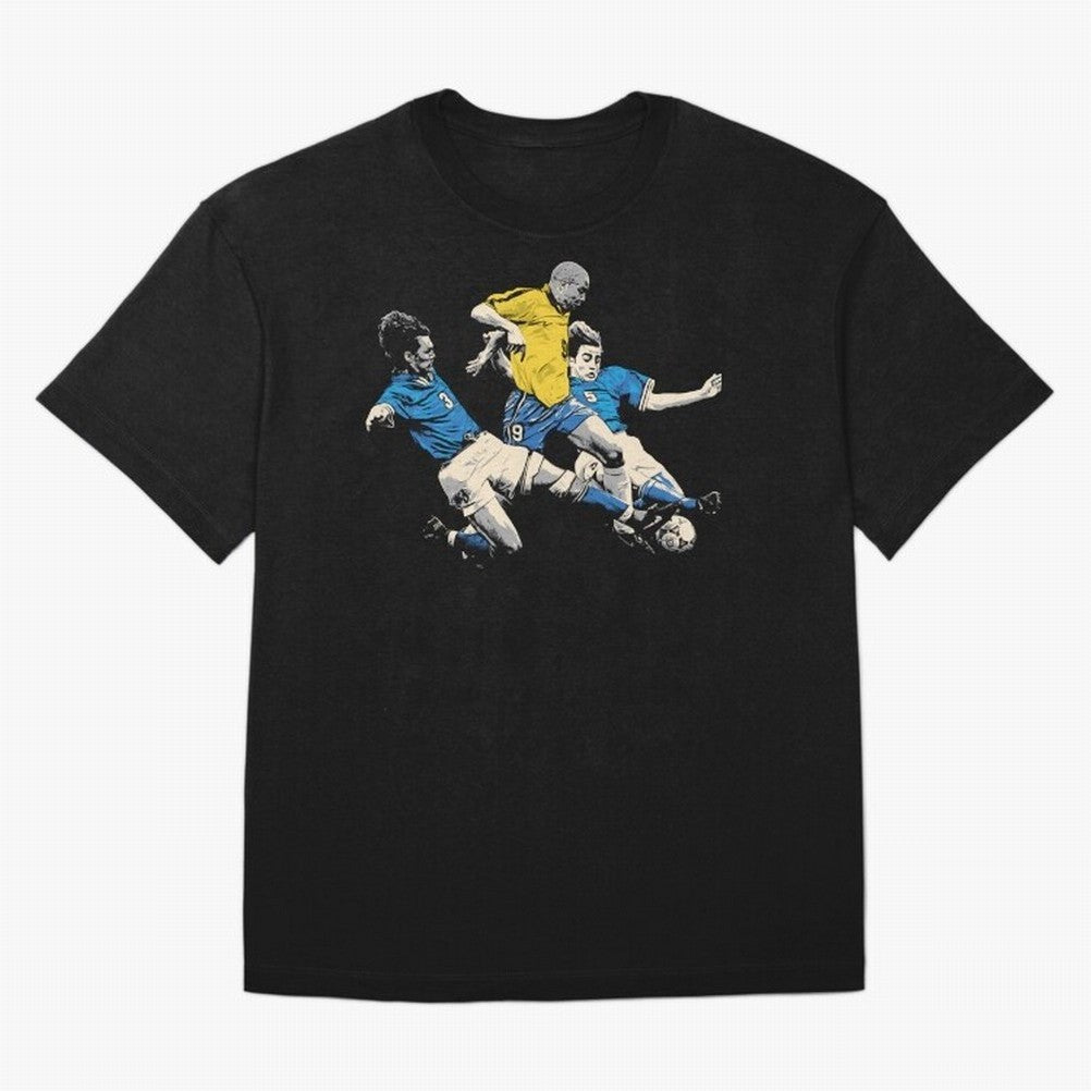 Ronaldo Nazario Oversized T-Shirt Celebrate Rivalries and Pride in Match Day Hype around FIFA World Cup 2026, Haaland and Mbappe, France, Fan Favorite Moments, National Team Passion, Big Match Drama and Soccer History; Perfect for Supporters Who