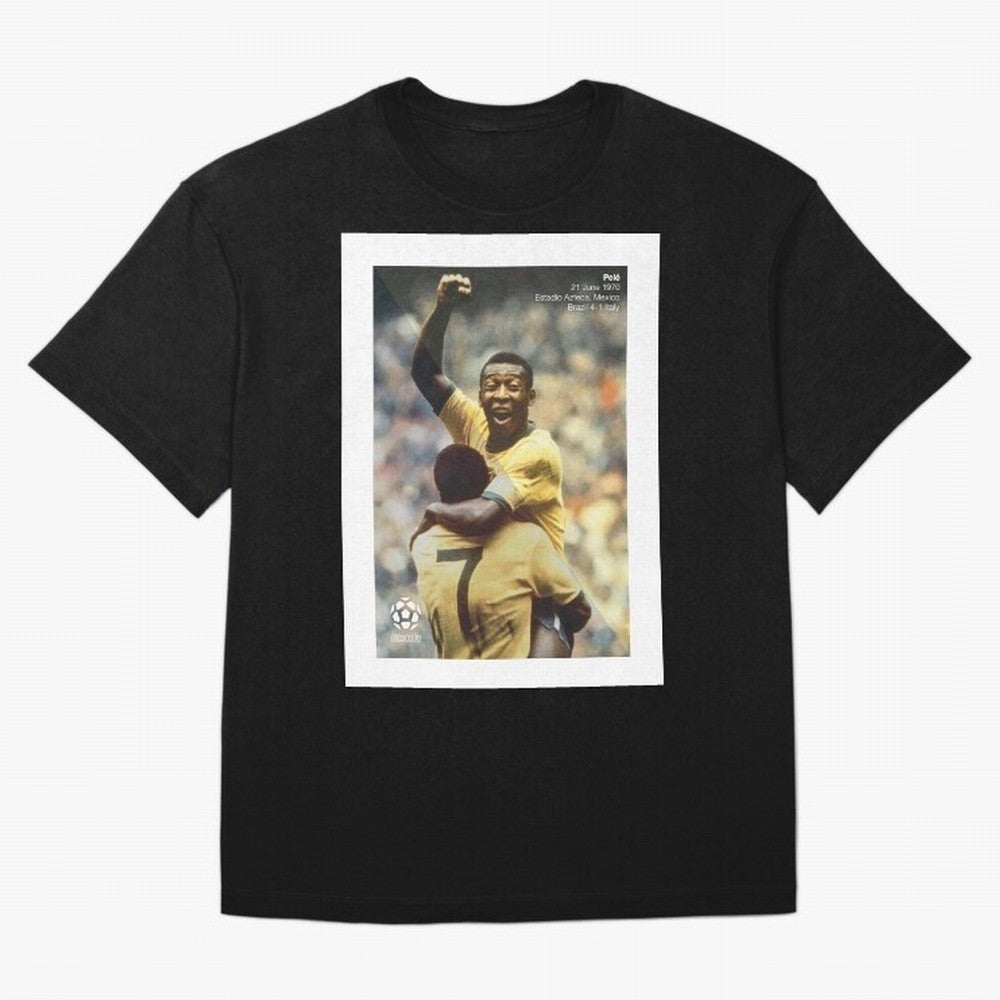 Pele Oversized T-Shirt Celebrate Football Dreams Across FIFA World Cup 2026 for Fans of Cristiano Ronaldo, Haaland and CR7 and Argentina and Brazil, Bringing Worldwide Fan Energy, Dramatic Goals, Stadium Lights and Championship Celebrations; Made