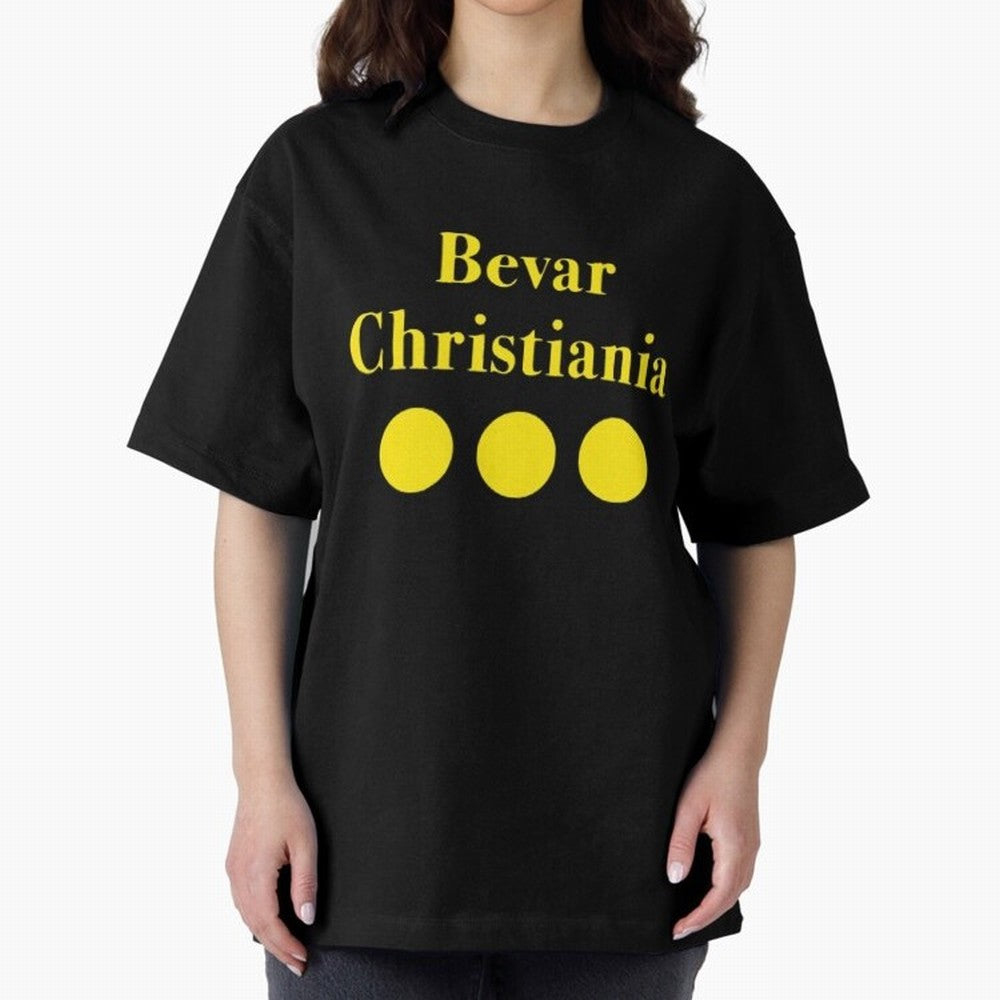 Bevar Christiania Oversized T-Shirt Join Global Football Passion for FIFA World Cup 2026 USA Canada Mexico, Featuring Haaland, Portugal, Spain and Germany, Supporter Pride, Iconic Celebrations, Legendary Names and Global Match Day Energy; Made for