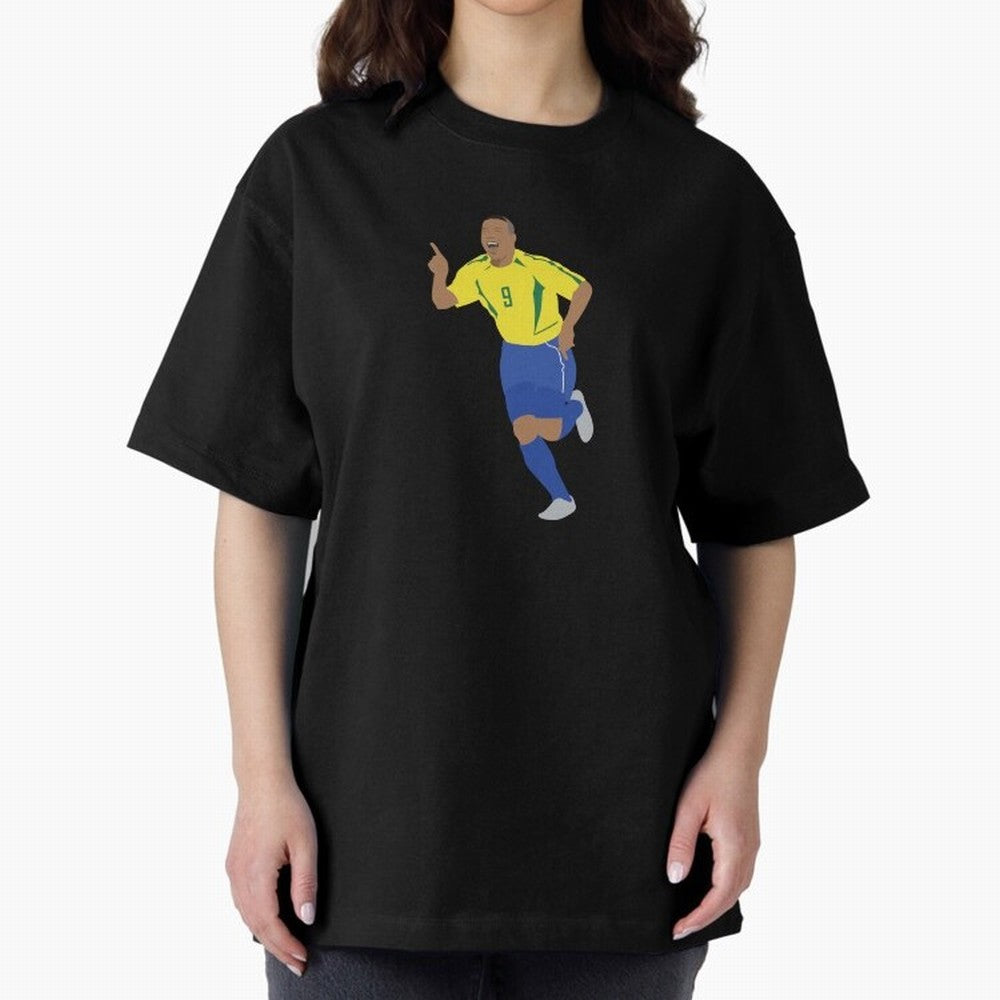 R9 Brazil - Ronaldo Oversized T-Shirt Relive the Noise and Pride of the FIFA World Cup 2026 Journey through Messi, CR7 and Mbappe Highlights, Argentina and Brazil Pride, Football History, Final Match Energy, Crowd Noise and Once in a Lifetime