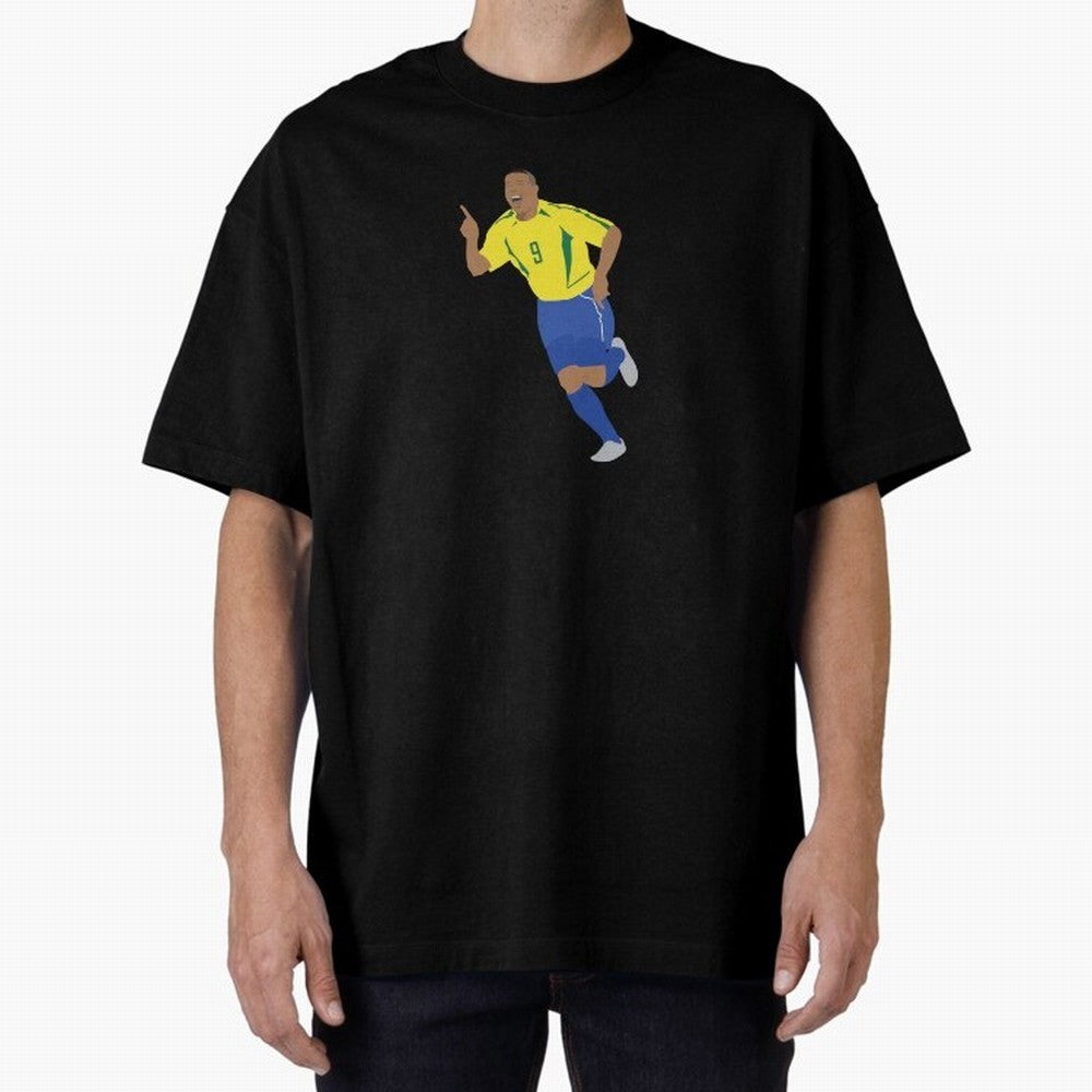 R9 Brazil - Ronaldo Oversized T-Shirt Relive the Noise and Pride of the FIFA World Cup 2026 Journey through Messi, CR7 and Mbappe Highlights, Argentina and Brazil Pride, Football History, Final Match Energy, Crowd Noise and Once in a Lifetime