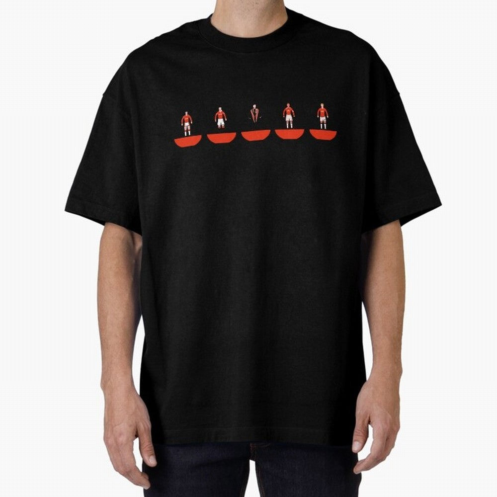 Manchester United legends Oversized T-Shirt Show Up for the Glory of FIFA World Cup 2026 Spirit, with Argentina, France and Brazil, CR7 and Messi, Football Passion, Legendary Performances, Festival Vibes and Supporter Community; Perfect for Fans,