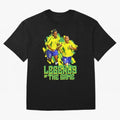 Ronaldinho and ronaldo brazil football print art Oversized T-Shirt Honor the Beautiful Game during FIFA World Cup 2026 Group Stage for Fans of CR7 and Messi and France and Portugal, Bringing Champion Mindset, Group Stage Buzz, Knockout Tension and