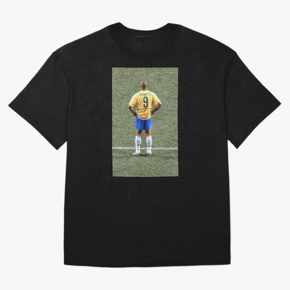 Illustration Ronaldo Luis Nazario de Lima Oversized T-Shirt Support Match Day Hype around FIFA World Cup 2026 USA Canada Mexico, Cristiano Ronaldo, Haaland and CR7, Netherlands, Vintage Soccer Flavor, Modern Football Stars, National Flags and Final
