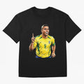 Ronaldo Fen?meno Oversized T-Shirt Celebrate the Road through FIFA World Cup 2026 for Fans of Messi, CR7 and Mbappe and Argentina, Bringing Supporter Pride, Iconic Celebrations, Legendary Names and Global Match Day Energy; Ideal for Fans Who Follow