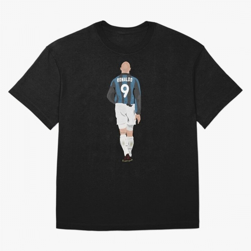 RONALDO THE PHENOMENON Oversized T-Shirt Get Ready for Global Football Passion for FIFA World Cup 2026 USA Canada Mexico, Capturing Messi and Cristiano Ronaldo, Argentina, Vintage Soccer Flavor, Modern Football Stars, National Flags and Final Night
