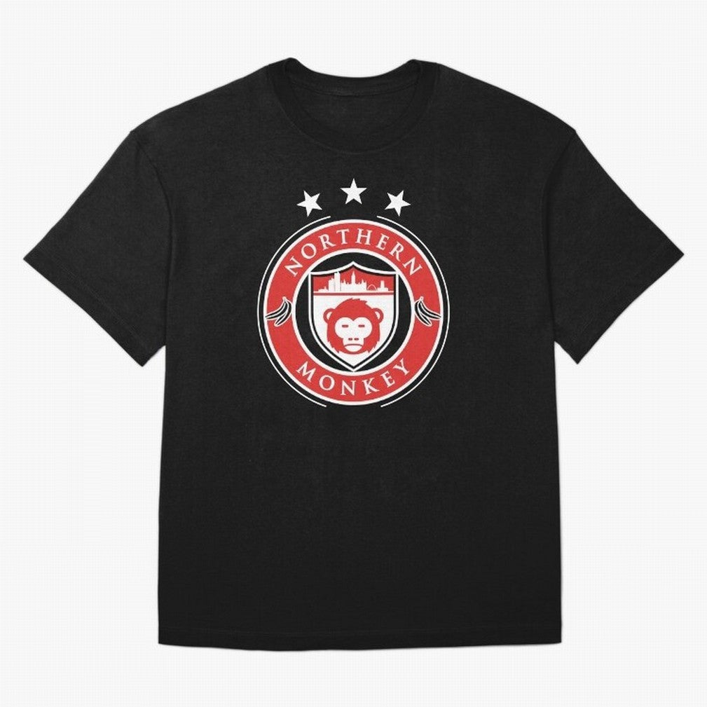 Northern Monkey United Oversized T-Shirt Get Ready for FIFA World Cup 2026 USA Canada Mexico Spirit, with England and Germany, Neymar, Haaland and Cristiano Ronaldo, Retro Football Energy, Iconic Rivalries, Trophy Chase Drama and Stadium