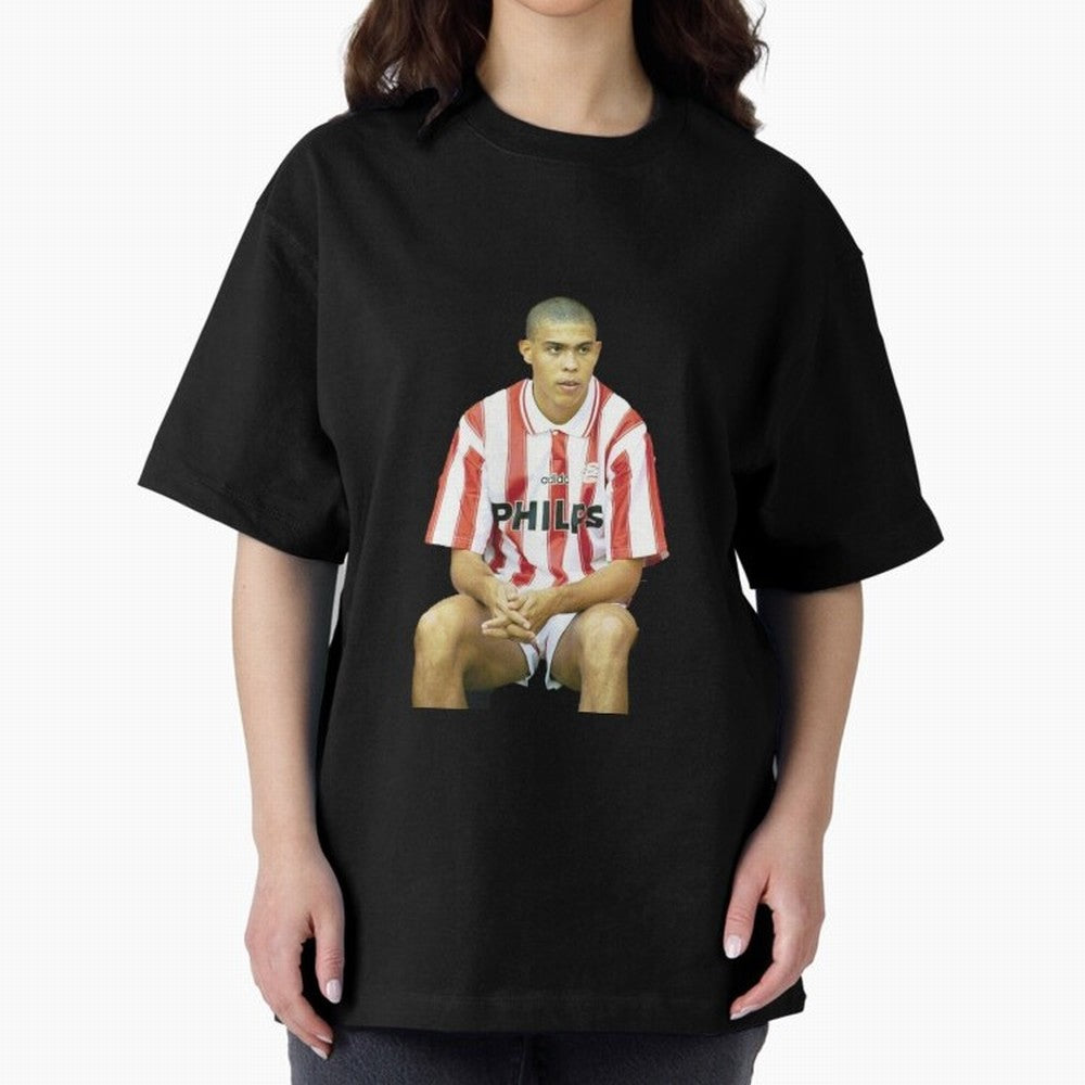 Ronaldo Oversized T-Shirt Bring Stadium Energy to the FIFA World Cup 2026 Journey through Messi, CR7 and Mbappe Highlights, Brazil Pride, Worldwide Fan Energy, Dramatic Goals, Stadium Lights and Championship Celebrations; Great for Watch Parties,