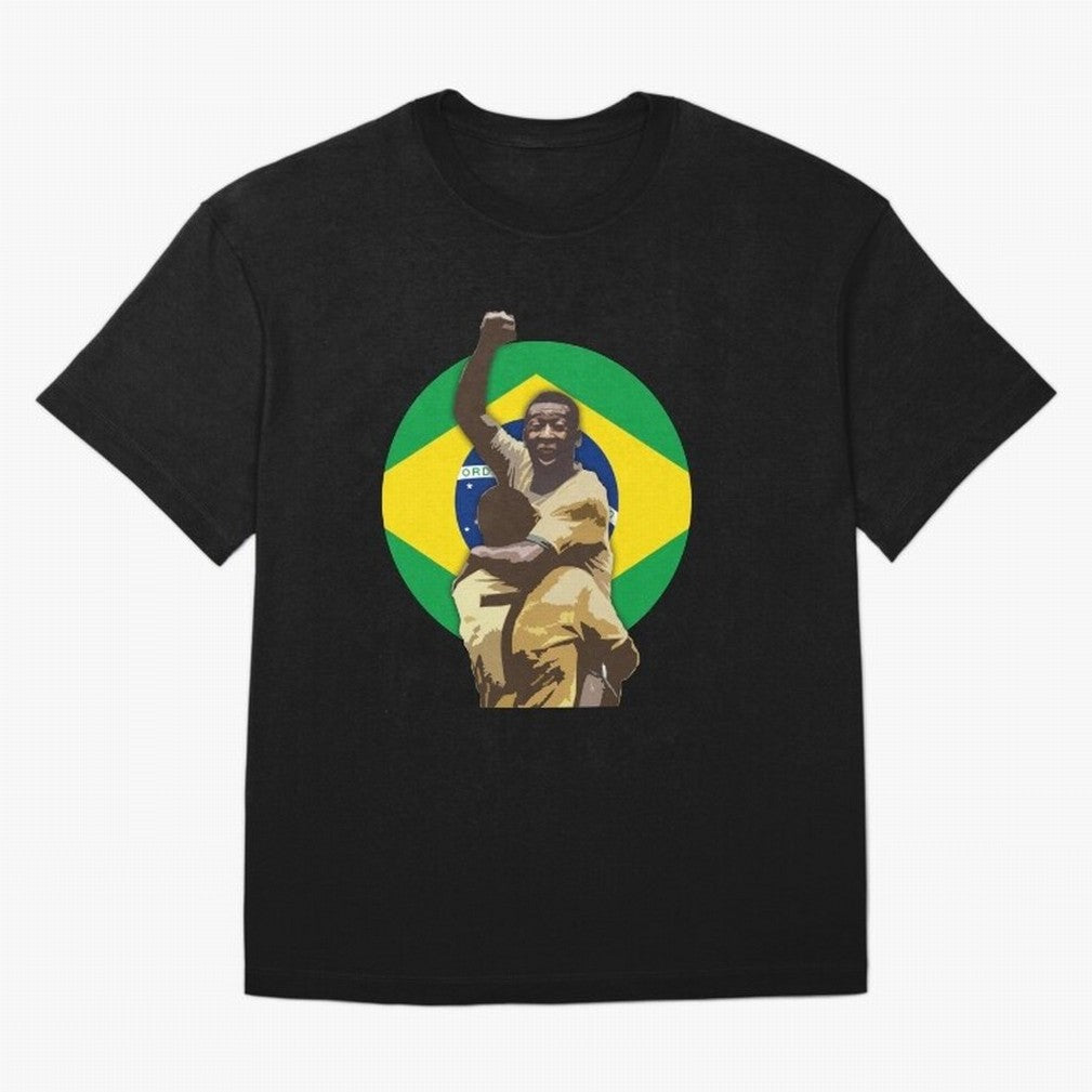 Pele Greates Footbal Player in History - Joga Bonito Oversized T-Shirt Treasure the FIFA World Cup 2026 Journey through Neymar Highlights, Argentina Pride, Soccer Culture, Superstar Moments, National Team Dreams and Competitive Fire; Perfect for