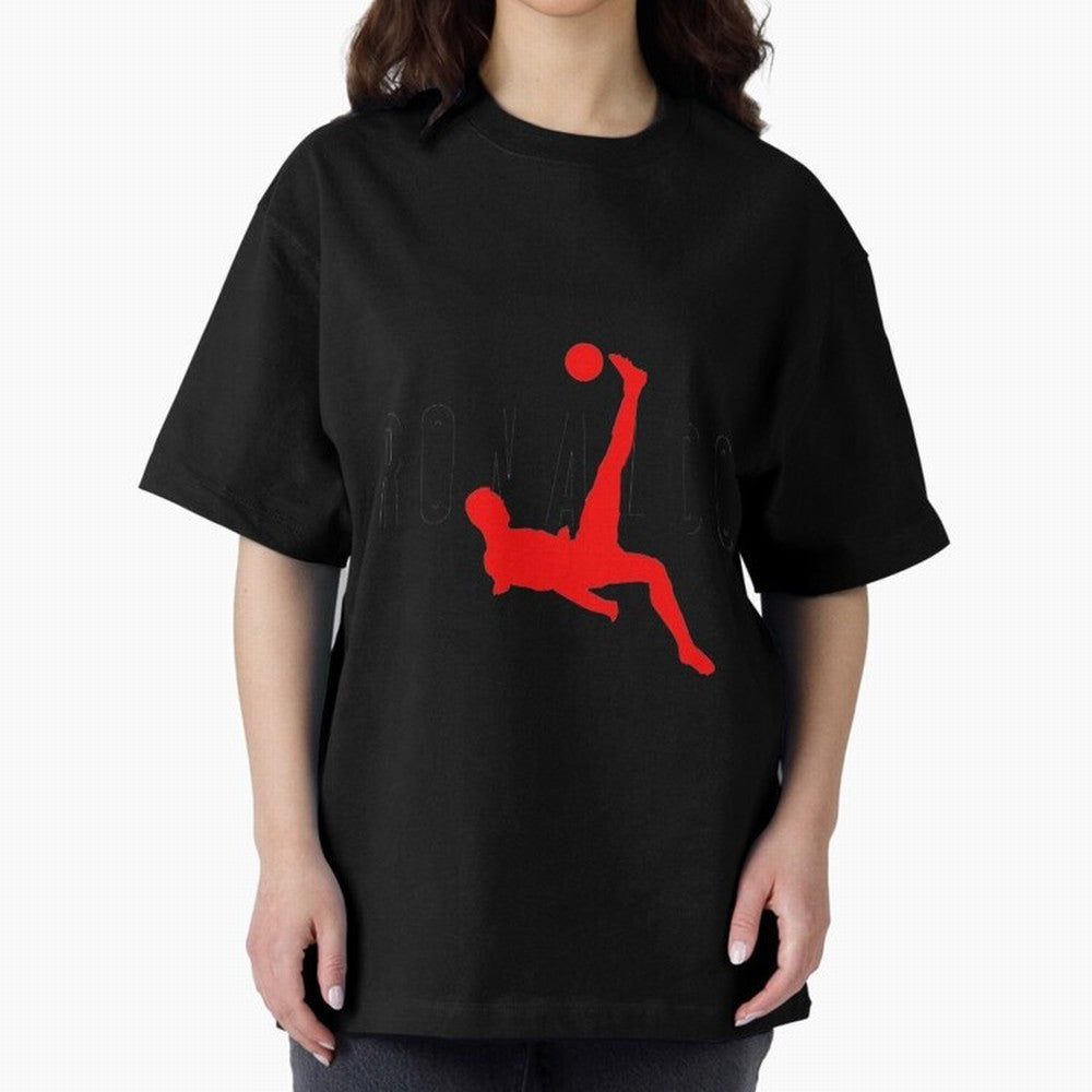 Air Ronaldo Classic T-Shirt Oversized T-Shirt Bring Home FIFA World Cup 2026 Group Stage for Fans of Cristiano Ronaldo, Haaland and CR7 and Brazil, Portugal and Argentina, Bringing Football Festival Excitement, Trophy Ambitions, Country Rivalries