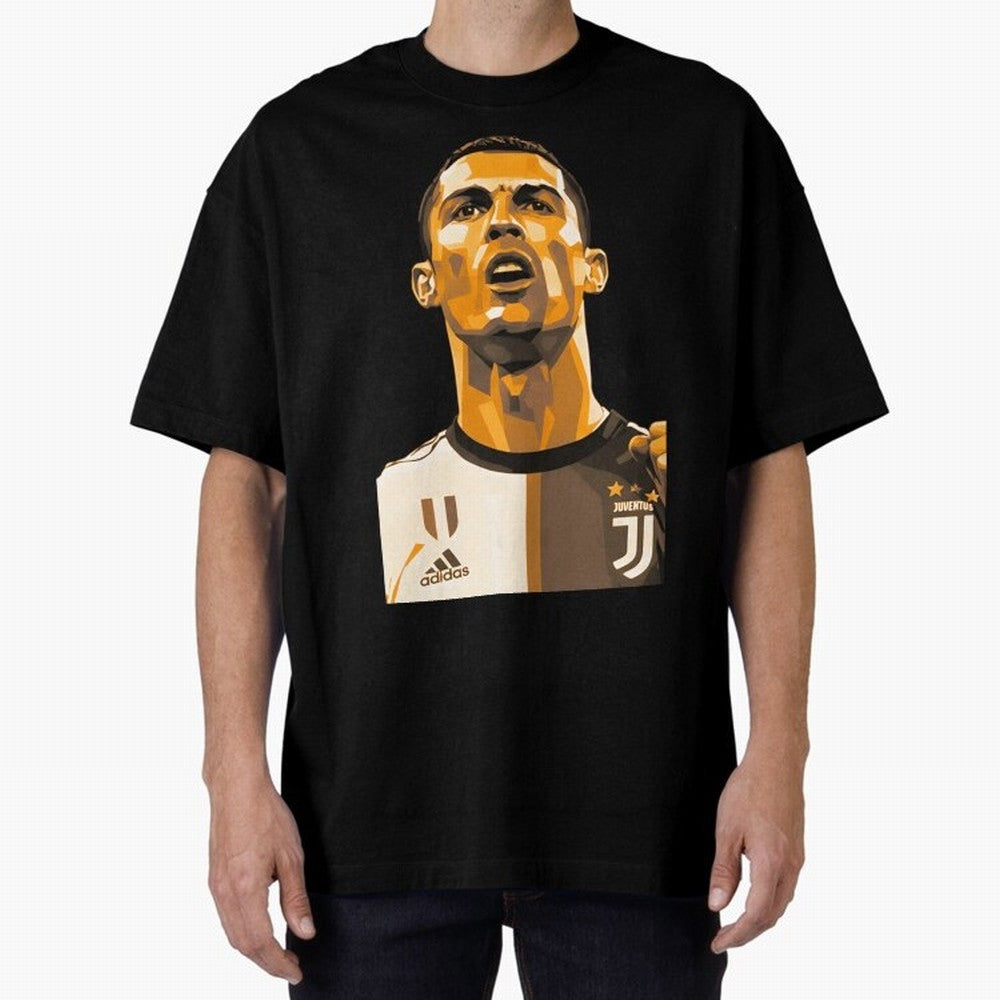 Ronaldo Oversized T-Shirt Remember FIFA World Cup 2026 Group Stage for Fans of Messi and Cristiano Ronaldo and England, France and Netherlands, Bringing Retro Football Energy, Iconic Rivalries, Trophy Chase Drama and Stadium Atmosphere; Perfect for