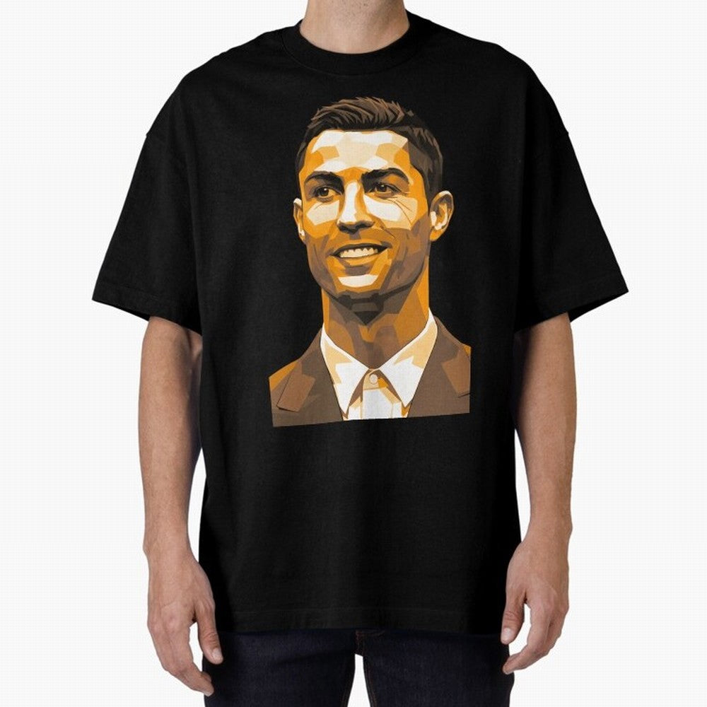 Ronaldo Oversized T-Shirt Join Supporters Worldwide for Match Day Hype around FIFA World Cup 2026 Group Stage, Cristiano Ronaldo, Argentina and Brazil, Goal Celebration Energy, Supporter Heritage, Football Icons and Worldwide Tournament Joy;