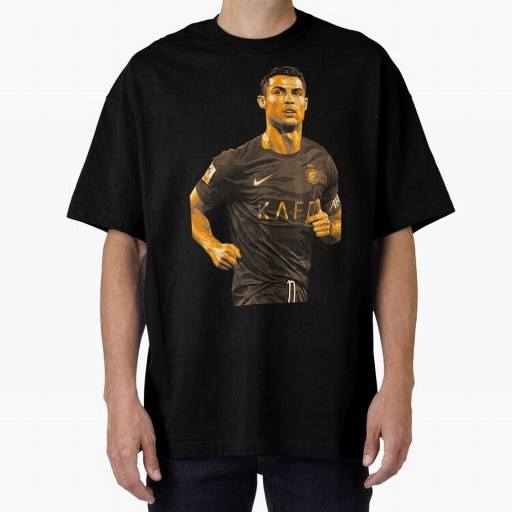 Ronaldo Oversized T-Shirt Experience the FIFA World Cup 2026 Group Stage Journey through Messi, Neymar and Mbappe Highlights, Netherlands Pride, Global Supporter Spirit, Legendary Goals, National Colors and Tournament Celebration; Great for
