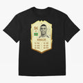 Ronaldo Ultimate Card Oversized T-Shirt Celebrate Global Passion for FIFA World Cup 2026 USA Canada Mexico for Fans of CR7 and Messi and Spain and Netherlands, Bringing Football History, Final Match Energy, Crowd Noise and Once in a Lifetime