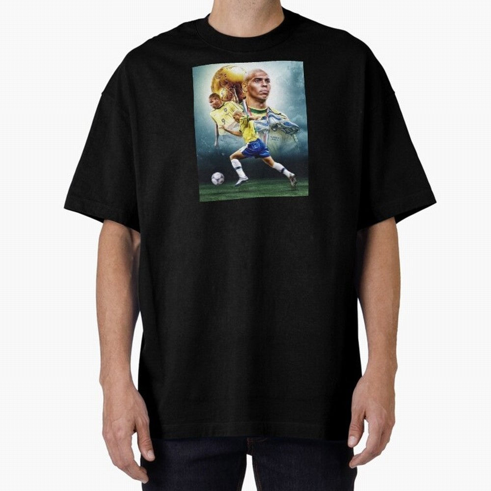 wallpaper Ronaldo Nazario Oversized T-Shirt Cheer through Every Moment of the FIFA World Cup 2026 Journey through Haaland and Mbappe Highlights, England and Germany Pride, Vintage Soccer Flavor, Modern Football Stars, National Flags and Final Night