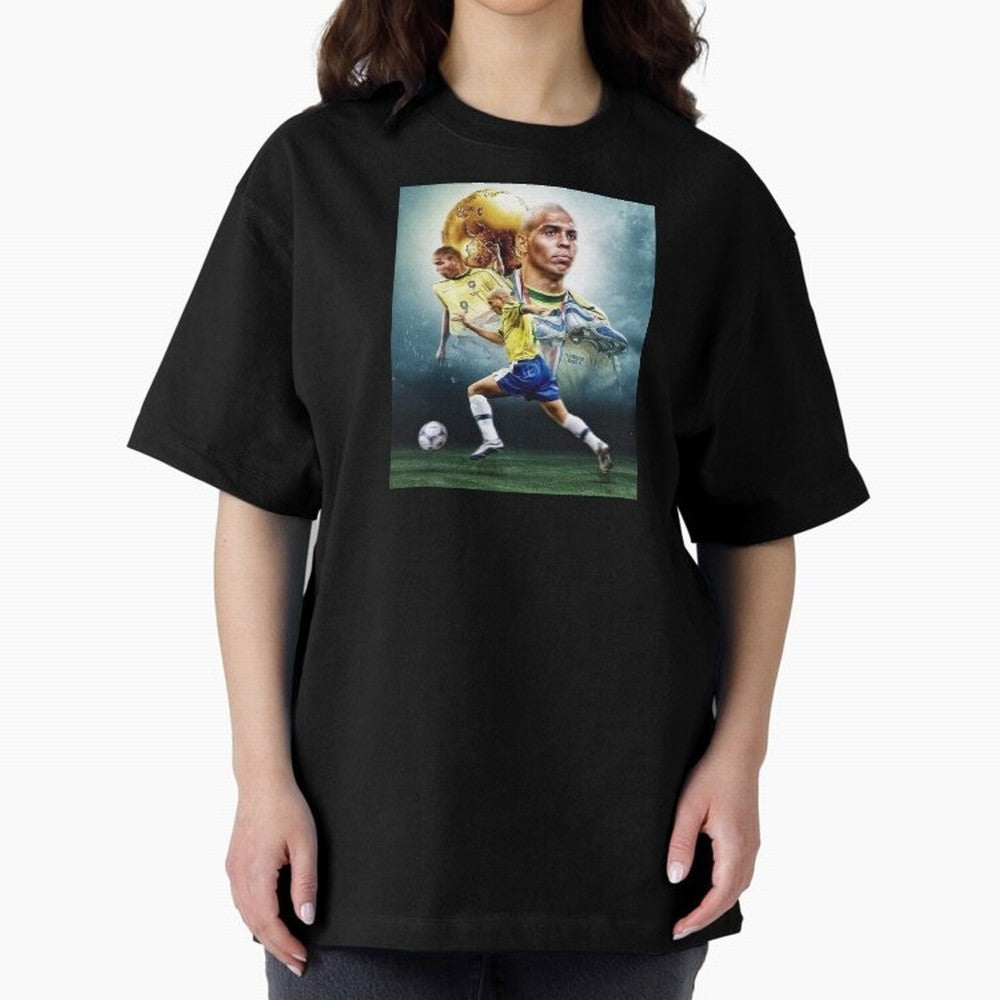 wallpaper Ronaldo Nazario Oversized T-Shirt Cheer through Every Moment of the FIFA World Cup 2026 Journey through Haaland and Mbappe Highlights, England and Germany Pride, Vintage Soccer Flavor, Modern Football Stars, National Flags and Final Night