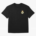 Madrid Football Logo Oversized T-Shirt Bring Bold Fan Energy to the FIFA World Cup 2026 Journey through Haaland Highlights, Spain and Netherlands Pride, Fan Favorite Moments, National Team Passion, Big Match Drama and Soccer History; Perfect for