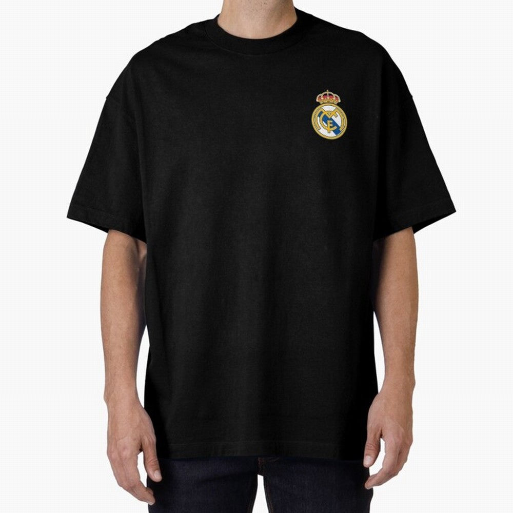 Madrid Football Logo Oversized T-Shirt Bring Bold Fan Energy to the FIFA World Cup 2026 Journey through Haaland Highlights, Spain and Netherlands Pride, Fan Favorite Moments, National Team Passion, Big Match Drama and Soccer History; Perfect for