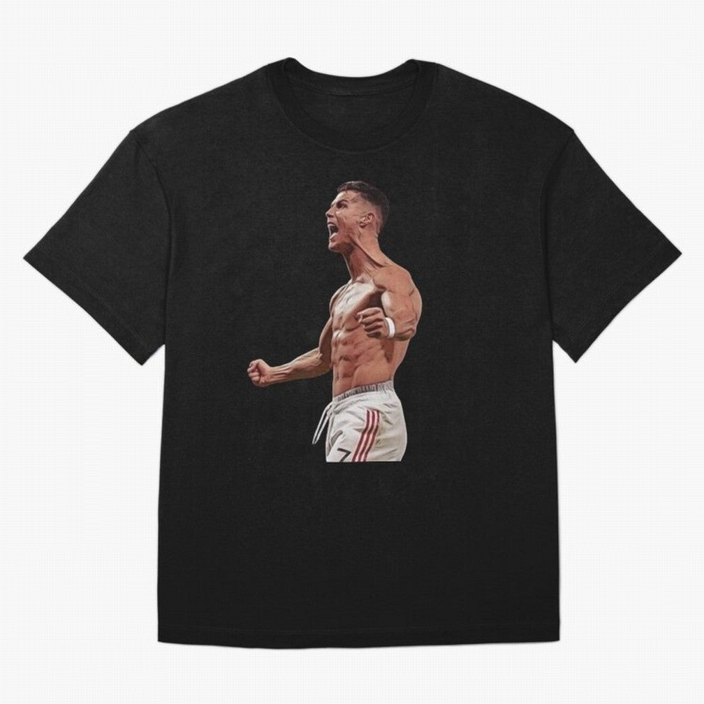 Ronaldo Last Minute Goal Celebration United 7 Oversized T-Shirt Back the Journey through FIFA World Cup 2026 Driven by Neymar, Haaland and Cristiano Ronaldo, England and Germany Energy, Game Day Rituals, Football Legends, Country Pride and the Road