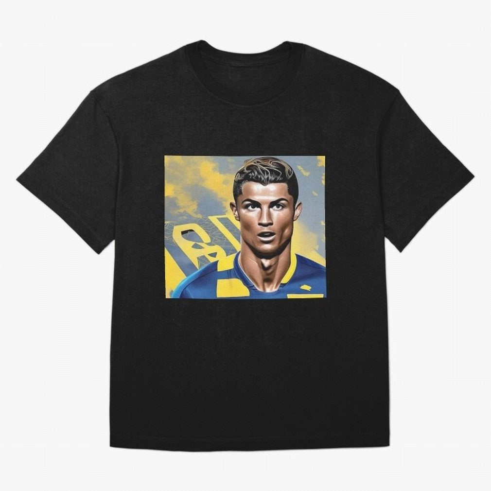 Ronaldo al nassr Oversized T-Shirt Celebrate Global Passion for Match Day Hype around FIFA World Cup 2026 Group Stage, CR7 and Messi, Spain and Netherlands, Fan Favorite Moments, National Team Passion, Big Match Drama and Soccer History; Ideal for
