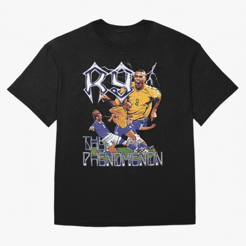 R9, The Phenomenon Oversized T-Shirt Honor Football Greatness during FIFA World Cup 2026 Spirit, Connected to Brazil, Mbappe, Football History, Final Match Energy, Crowd Noise and Once in a Lifetime Moments; Made for Die Hard Supporters, Soccer