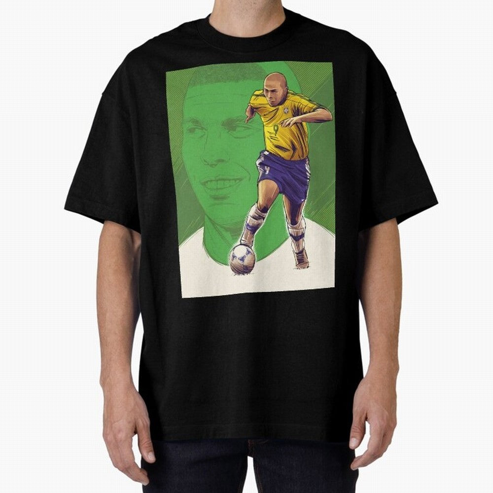 Wallpaper Ronaldo Nazario Oversized T-Shirt Enjoy the Biggest Football Party of FIFA World Cup 2026 Group Stage Filled with Messi, Neymar and Mbappe, Netherlands Energy, Goal Celebration Energy, Supporter Heritage, Football Icons and Worldwide