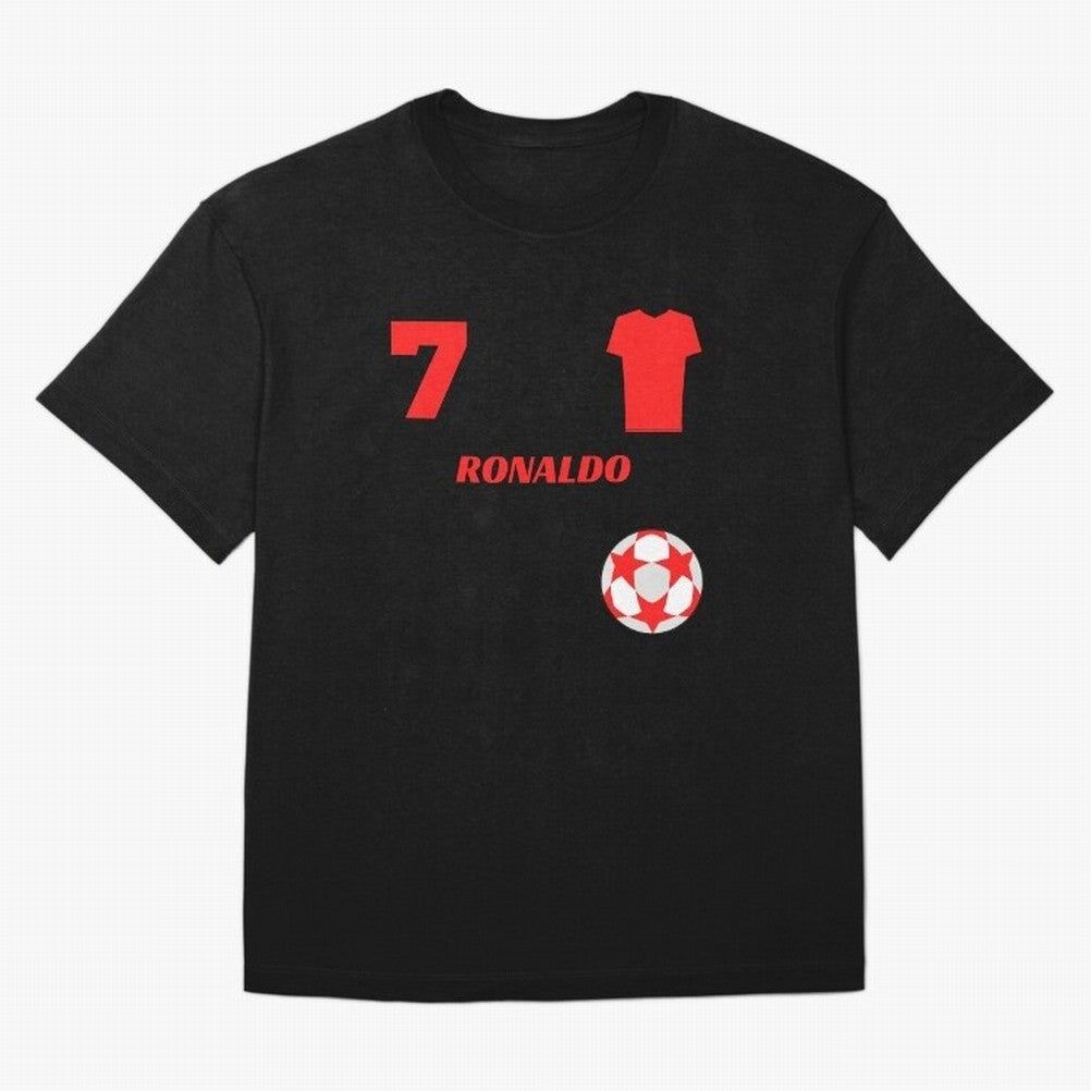 Ronaldo 7 - Man U Back to Manchester Oversized T-Shirt Follow Every Goal of Match Day Hype around FIFA World Cup 2026 Group Stage, Haaland and Mbappe, Portugal, Match Day Excitement, Supporter Culture, Golden Goals and Global Football Passion;