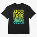 Brazil 1982 zico socrates eder best team never to win world cup79 Oversized T-Shirt Represent Fans Who Live for FIFA World Cup 2026 Spirit, Highlighting England, France and Netherlands, Messi, Neymar and Mbappe, Goal Celebration Energy, Supporter