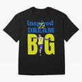 Inspired To Dream Big Oversized T-Shirt Turn Football Passion into FIFA World Cup 2026 Group Stage Spirit, Filled with Spain, Messi, Champion Mindset, Group Stage Buzz, Knockout Tension and Passionate Fan Culture; Built for Supporters Chasing