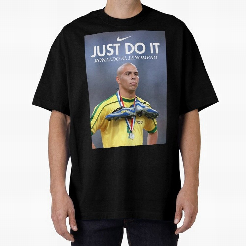 Ronaldo Fenomeno, Ronaldo Nazario Poster, Vintage Sports Decor, Living Room Decor For Walls, Sports Bedroom Decor, Game Room Decor, R9 Oversized T-Shirt Relive Legendary Nights from FIFA World Cup 2026 Featuring Haaland and Mbappe, Portugal Energy,
