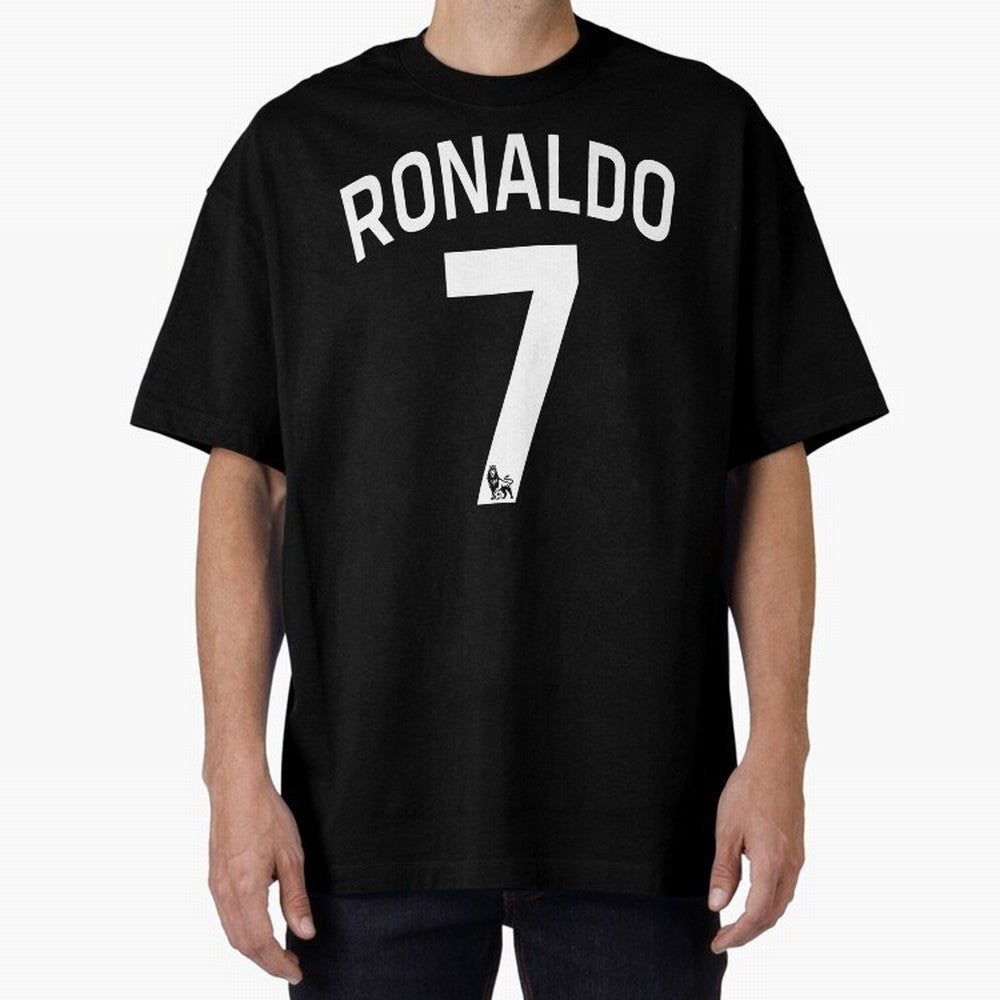 Ronaldo 7 Oversized T-Shirt Discover FIFA World Cup 2026 Group Stage Spirit, Highlighting Germany, Cristiano Ronaldo, Match Day Excitement, Supporter Culture, Golden Goals and Global Football Passion; Perfect for People Who Love Argentina, Brazil,