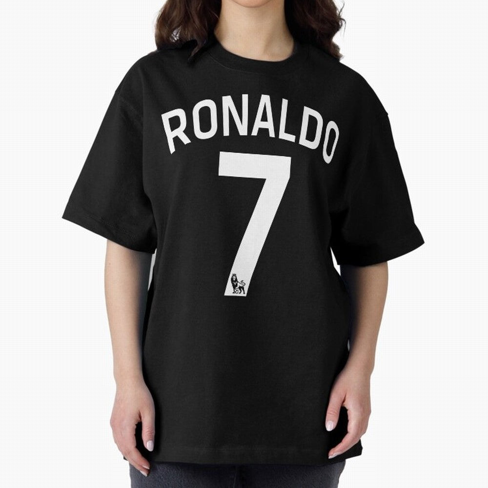 Ronaldo 7 Oversized T-Shirt Discover FIFA World Cup 2026 Group Stage Spirit, Highlighting Germany, Cristiano Ronaldo, Match Day Excitement, Supporter Culture, Golden Goals and Global Football Passion; Perfect for People Who Love Argentina, Brazil,