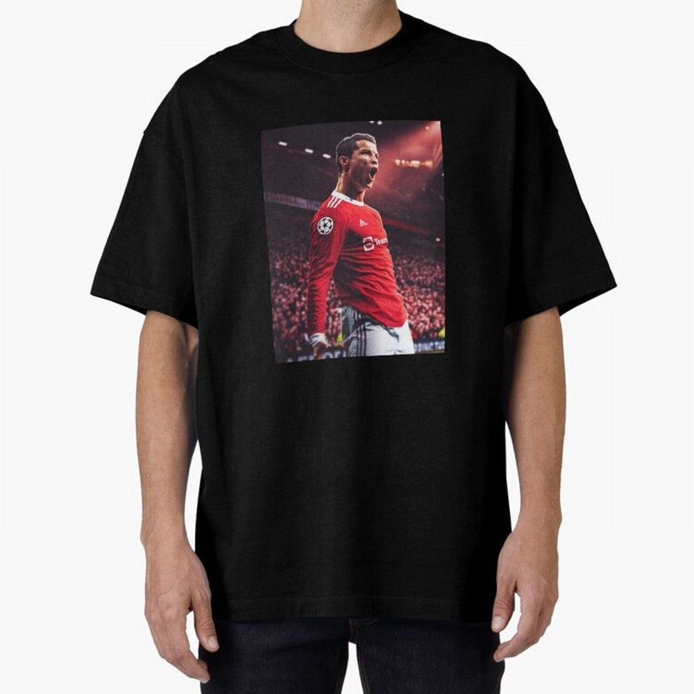 Cristiano Ronaldo CR7 Manchester Home 202122,Ronaldo Gifts, Ronaldo Best Selling , Ronaldo Top Item Oversized T-Shirt Bring International Match Energy to Match Day Hype around FIFA World Cup 2026 USA Canada Mexico, CR7 and Messi, Netherlands,