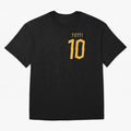 Totti 2020 Oversized T-Shirt Carry National Pride through Global Football Passion for FIFA World Cup 2026, Centered on Messi, CR7 and Mbappe, Germany, Retro Football Energy, Iconic Rivalries, Trophy Chase Drama and Stadium Atmosphere; Ideal for
