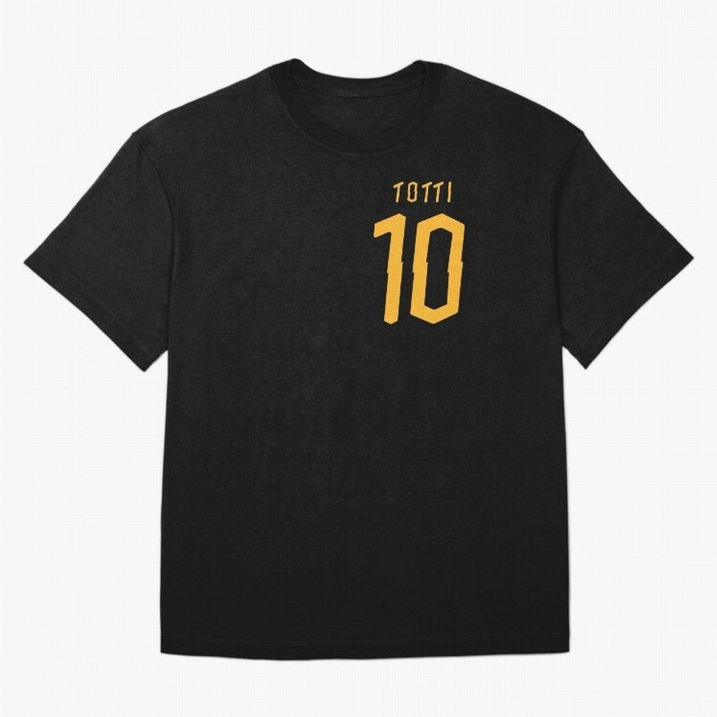 Totti 2020 Oversized T-Shirt Carry National Pride through Global Football Passion for FIFA World Cup 2026, Centered on Messi, CR7 and Mbappe, Germany, Retro Football Energy, Iconic Rivalries, Trophy Chase Drama and Stadium Atmosphere; Ideal for