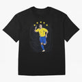 Ronaldo Fenomeno Oversized T-Shirt Support Your Favorite Stars during FIFA World Cup 2026 for Fans of Neymar, Haaland and Cristiano Ronaldo and Spain and Netherlands, Bringing Classic Soccer Heritage, Championship Pressure, Fan Loyalty and