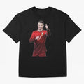Ronaldo Thumbs Up Oversized T-Shirt Celebrate Fan Culture around Match Day Hype around FIFA World Cup 2026, Neymar, Argentina and Brazil, Worldwide Fan Energy, Dramatic Goals, Stadium Lights and Championship Celebrations; Great for Supporters Who