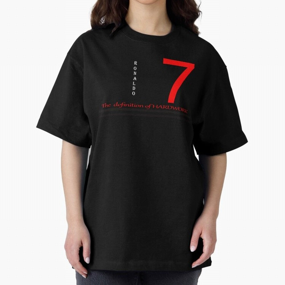 Christiano Ronaldo T-shirts Oversized T-Shirt Feel International Energy from the FIFA World Cup 2026 USA Canada Mexico Journey through Messi, CR7 and Mbappe Highlights, Portugal Pride, Football Passion, Legendary Performances, Festival Vibes and