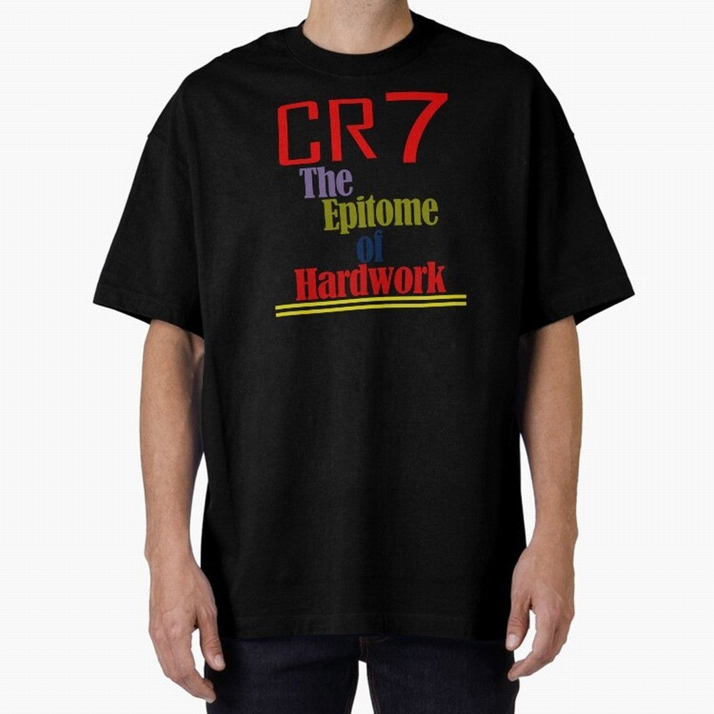 Christiano Ronaldo T-shirts Oversized T-Shirt Carry the Colors and Pride of the FIFA World Cup 2026 Journey through Cristiano Ronaldo, Haaland and CR7 Highlights, France and Portugal Pride, Vintage Soccer Flavor, Modern Football Stars, National