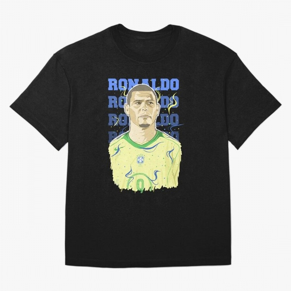 Ronaldo Oversized T-Shirt Wear the Spirit of Match Day Hype around FIFA World Cup 2026 USA Canada Mexico, Haaland, Argentina and Brazil, Sports Nostalgia, International Competition, Famous Players and Unforgettable Victories; Built for Supporters